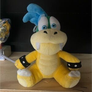 Larry Koopa plush toy from Super Mario